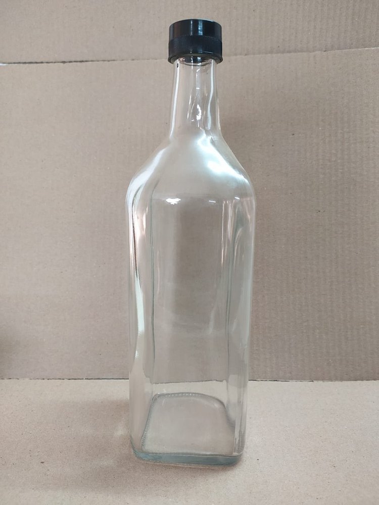 Transparent 1000 ML Marasca Oil Glass Bottle