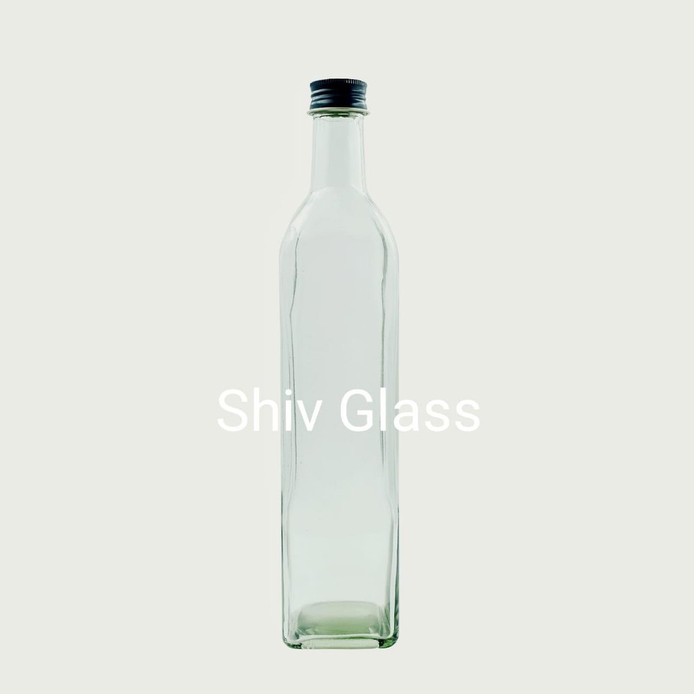 Glass Oil Bottle, Use For Storage: Oils, 500ml