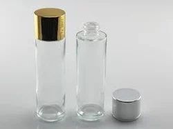 Glass Clear 30 ml Perfume Bottle, Cylindrical