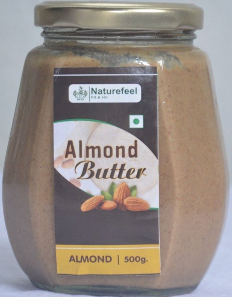 Naturefeel Flavor: Salted 500gm Almond Butter, Packaging Type: Bottel