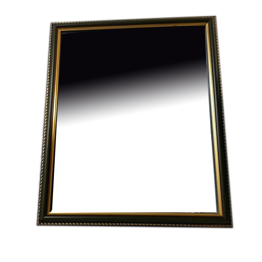 Brown Glossy Reflective PVC Framed Mirror, For Home, Size: 12x18 Inch