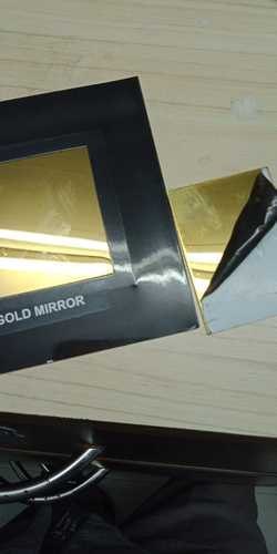 Smooth Finish SS Gold Mirror Sheet