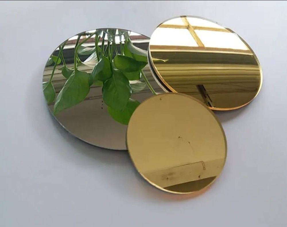 Acrylic Golden Mirror Sheet, Thickness: 2.0 mm, Size: 1220 mm X 2440mm