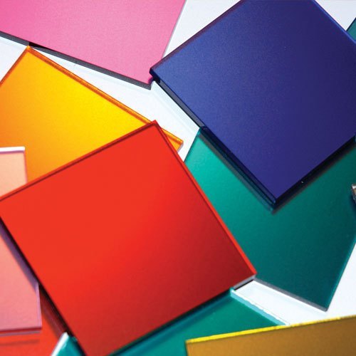 Acrypoly Red PS Mirror Sheets, Thickness: 0.8mm - 1.2mm, Size: 8 X 4 Feet