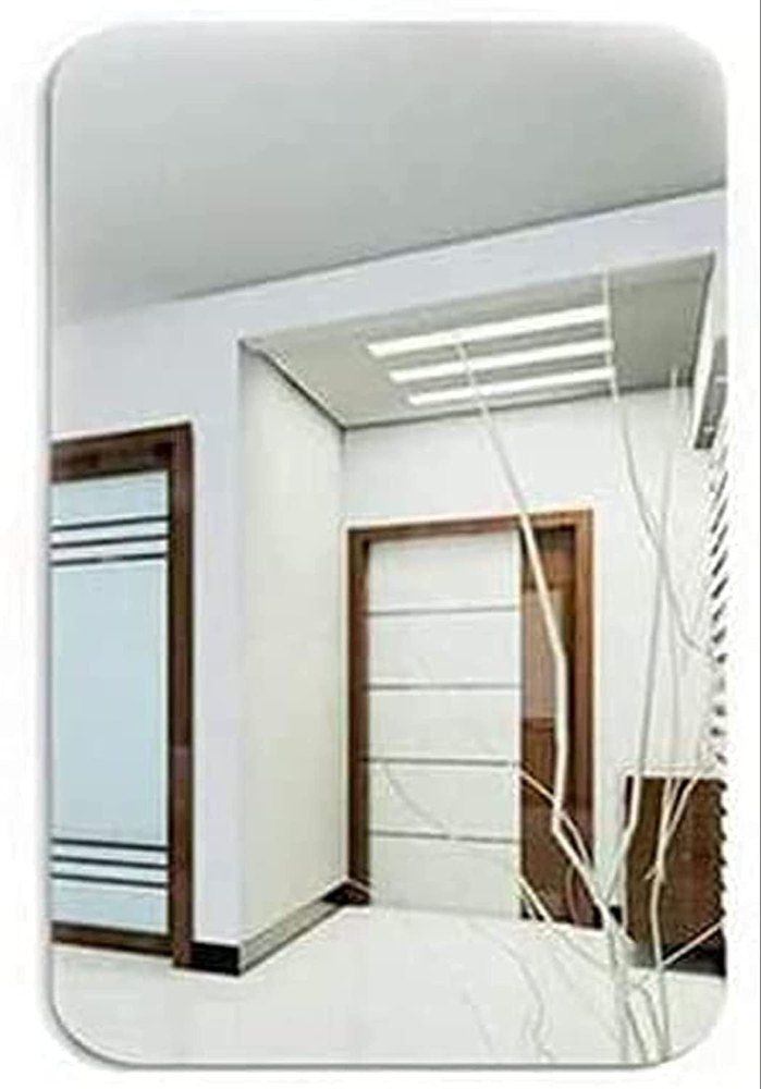 Polished Glass Mirror Sheets, For Home, Size: 30*40