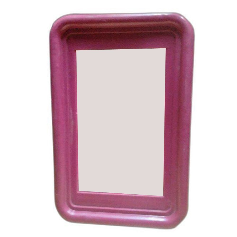 Plastic (Frame) Rectangular Pari Fancy Table Mirror, For Home, Size: 6x4inch