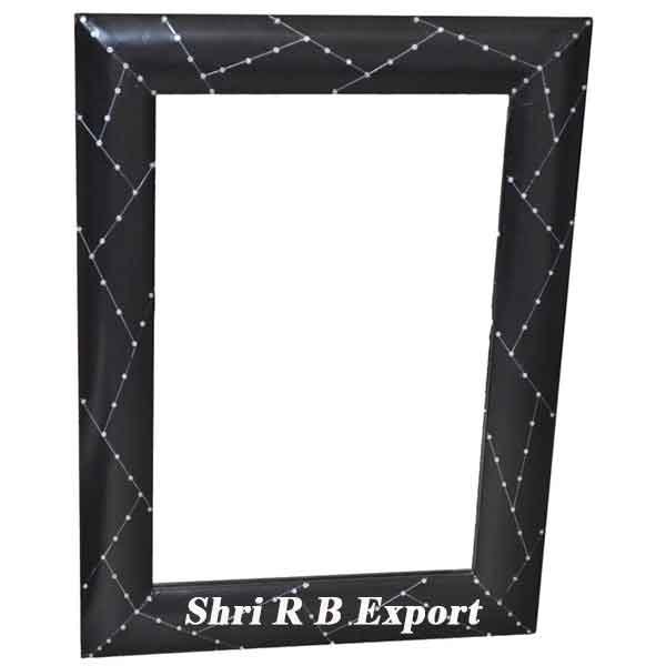 Black Aviator Wall Mirror, Packaging Type: Standard