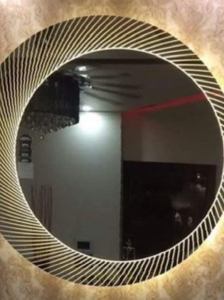 LED Wall Mirror for Interior Decoration and vanity mirror