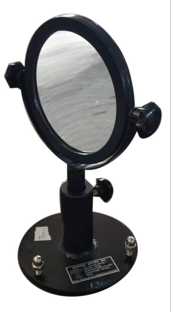 Black Glass Front Surface Mirror, For Laboratory, Size: 14 Inch (height)