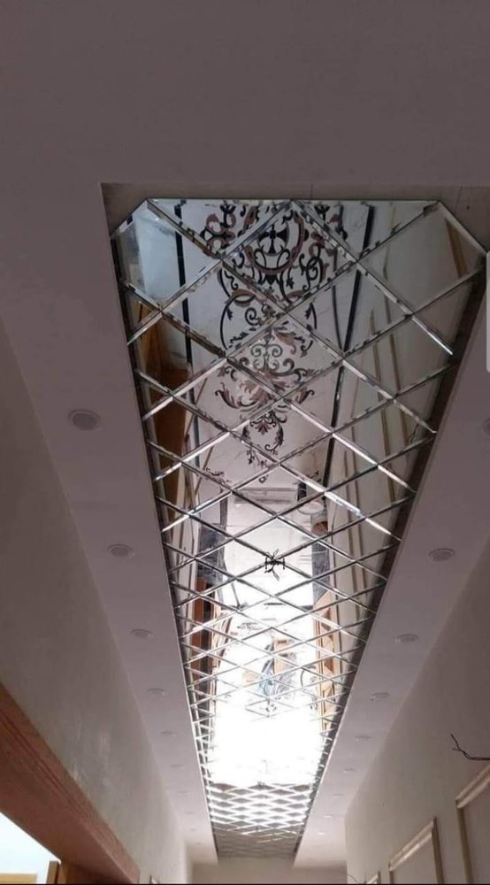 Mirror glass cut piece, Size: Y