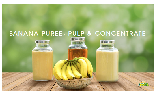Banana Puree And Puree Concentrate