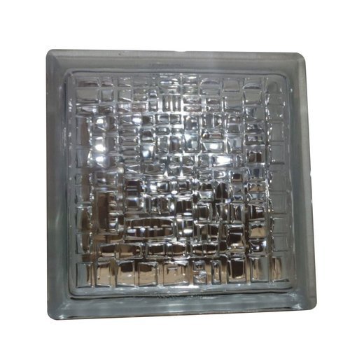 Printed Glass Blocks Bricks, For Home, Size: 190*190*80 mm