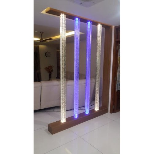 Glossy Decorative Glass Pillar