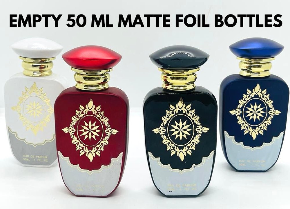 50 Ml Fancy Glass Perfume Bottle