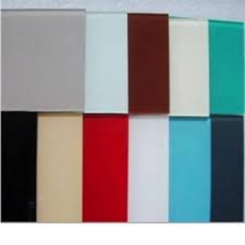 Plain Polished Painted Glass, Thickness: 4mm-12mm, Size: Al Size