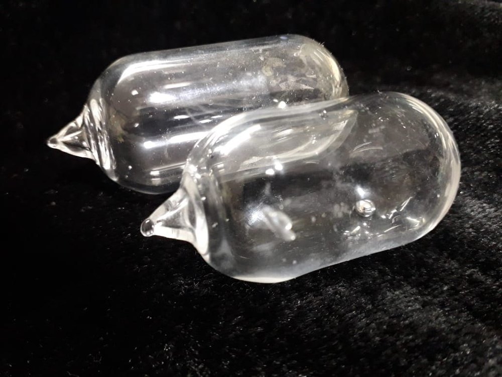 Vacuum Sealed Quartz Glass Tube