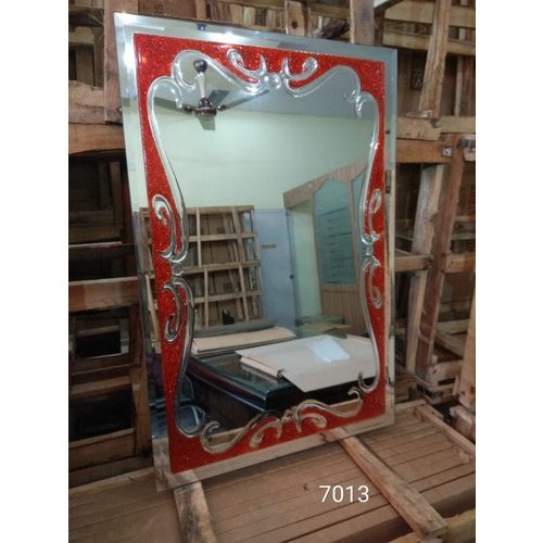 Decorative Gel Mirror, Shape: Rectangular