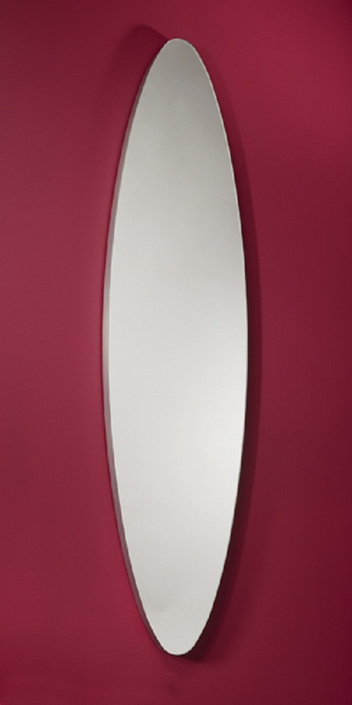 Pink Deknudt Mirror, Shape: Round