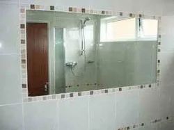 Transparent Glass Laminated Mirrors, For Home