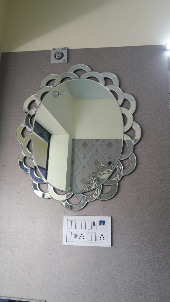 Multicolor Designer Mirror Glass