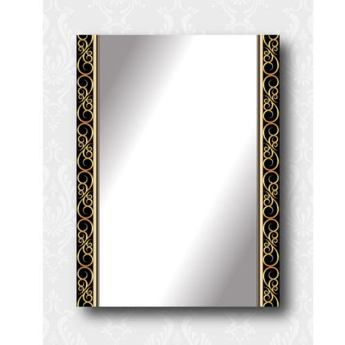 Rectangular Decorative Mirror Glass, For Home, Mirror Shape: Rectangle