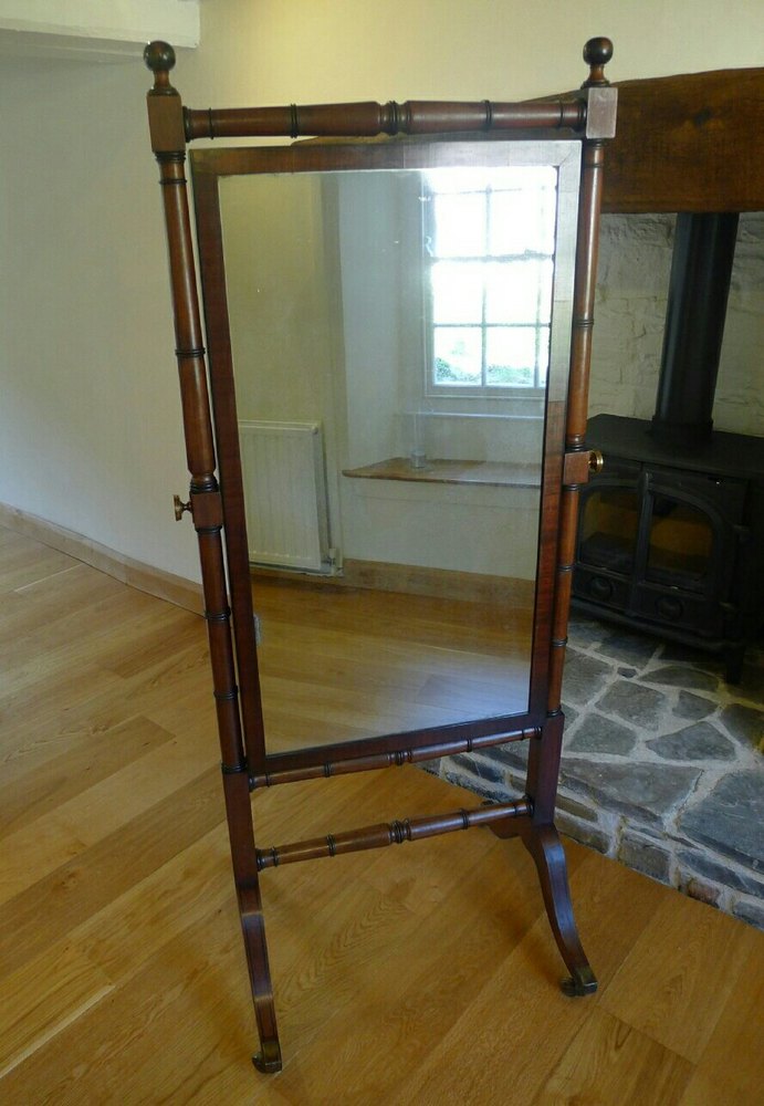 Glass Antique Standing Mirror