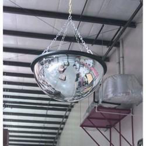 Transparent Glass Full Dome Mirror, for Commercial and recidencial