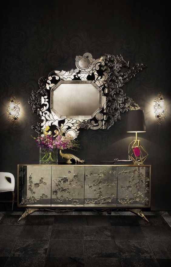 Venetian Decorative Mirror, Size: Custom