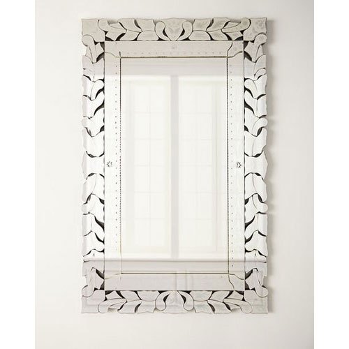 Rectangular Modern Venetian Glass Mirror