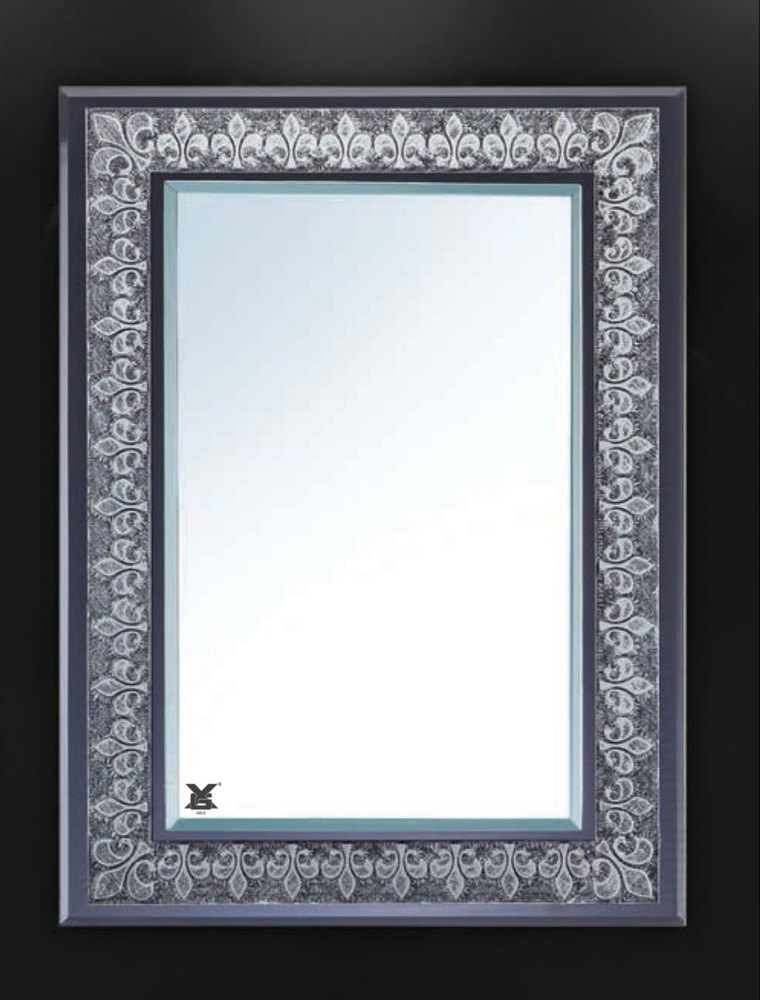 Glass Rectangular Gen- X Mirror GX- DC-10 Silver, For Hotel, Size: 24x18