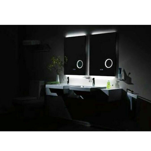 Crystal Warm White Sensor Backlit Mirror