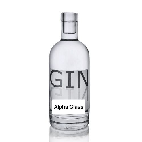 Transparent Glass 750ML Decanter Bottle