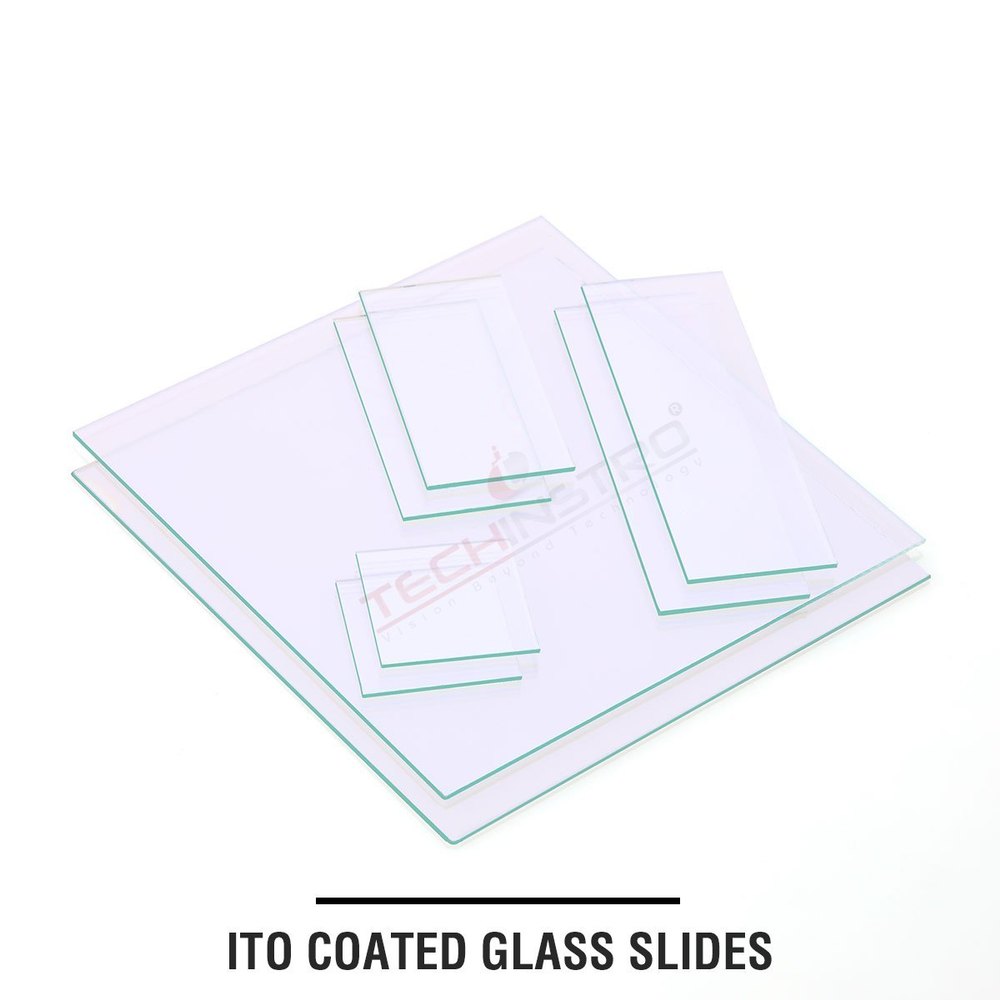 Transperant ITO Glass Plate, 1.1mm And 0.7mm, Size: 25mm X 25mm * 1.1mm