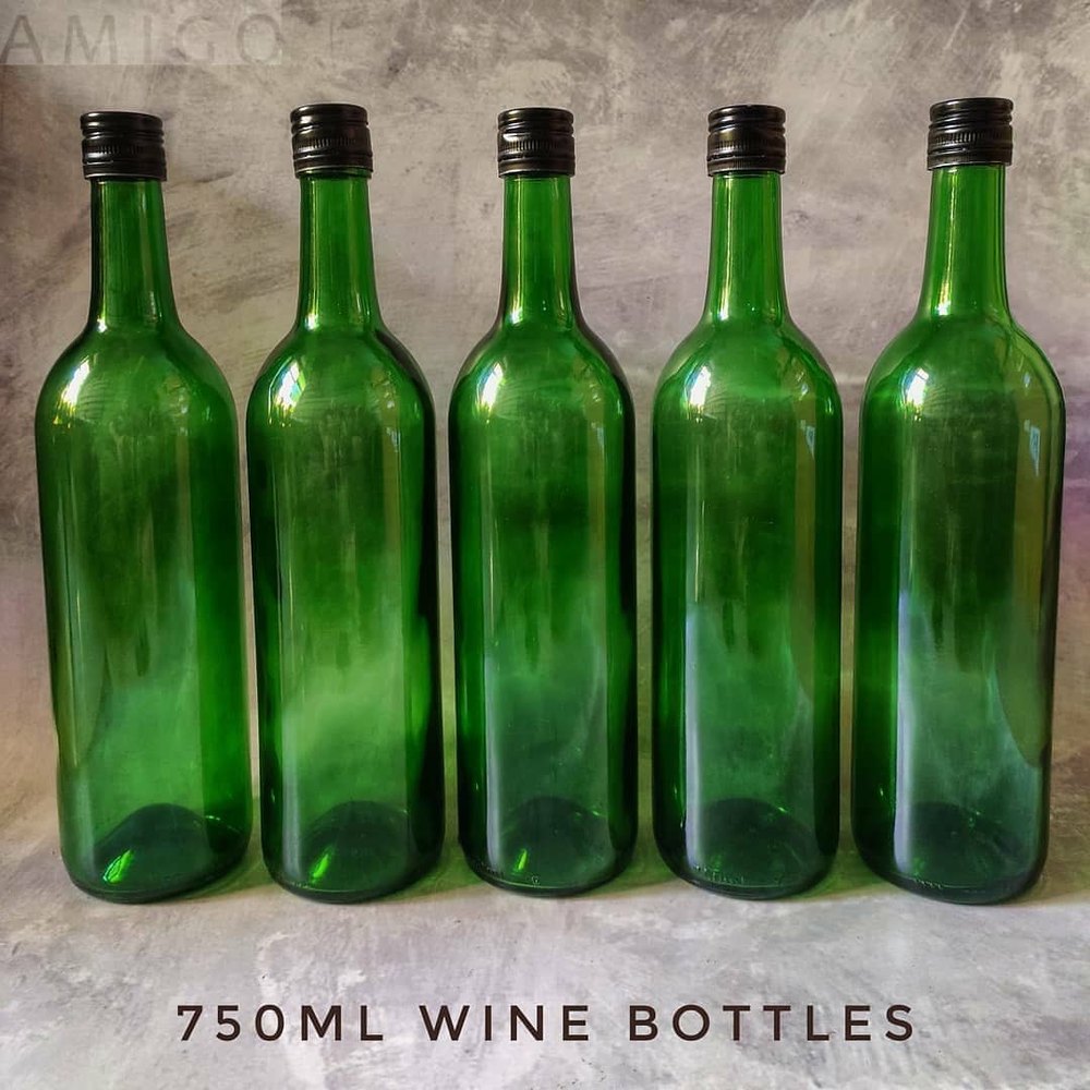 750 ml Wine Glass Bottle