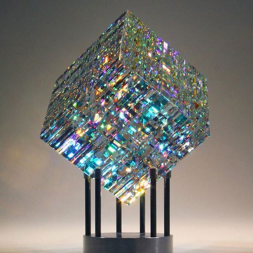 Multicolor Crystal Glass, Thickness: 1-10mm