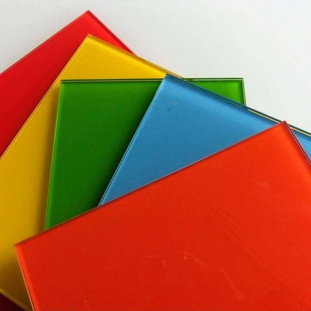 Multicolor Colored Glass, For everywhere, Thickness: To Ant Thickness