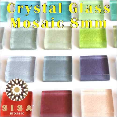 Wall Cladding Glass Mosaic Tiles, Thickness: 8 mm