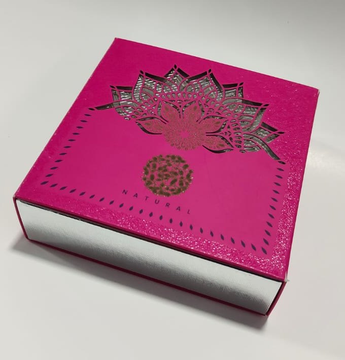 Paper Laser Cutting Boxes, For Packaging img