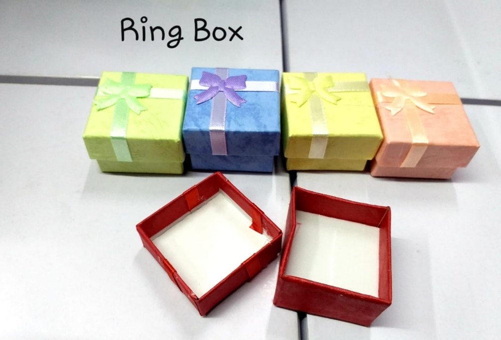 Card Board Ring Box