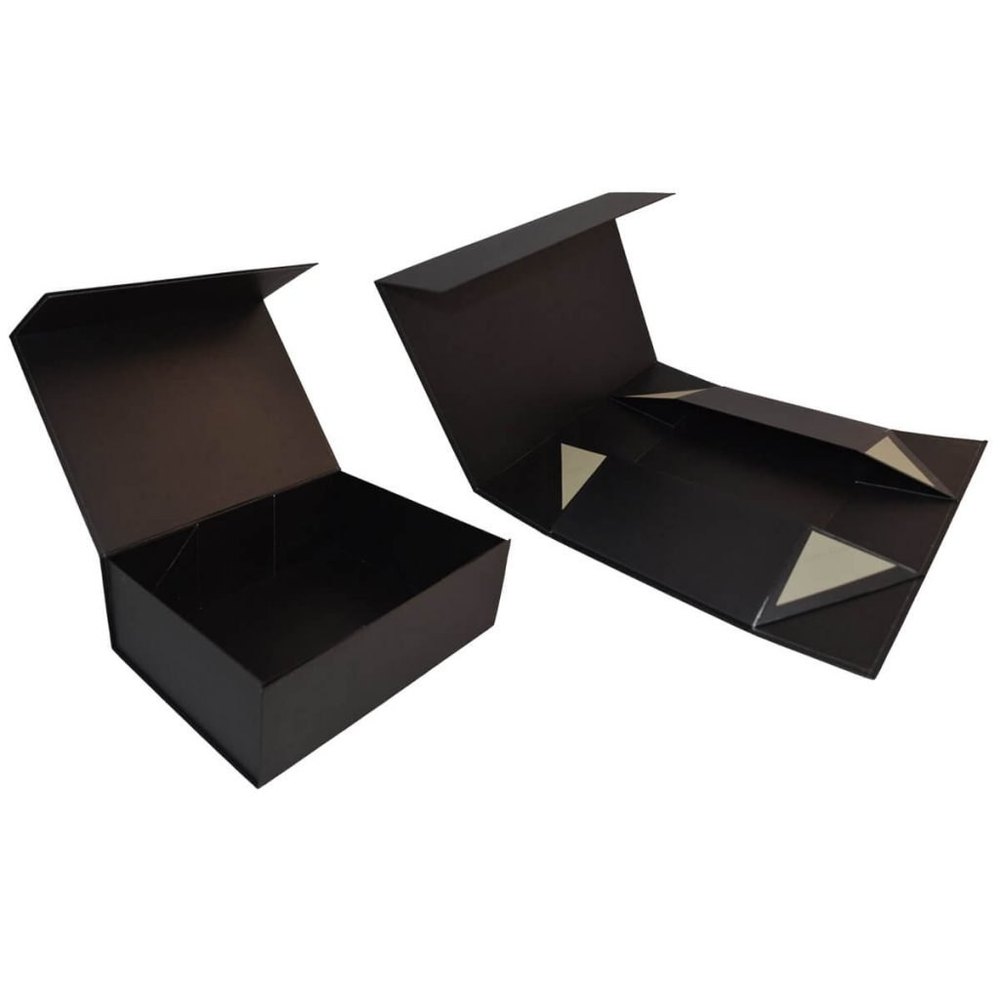 Cardboard Rectangle Foldable Rigid Packaging Box img