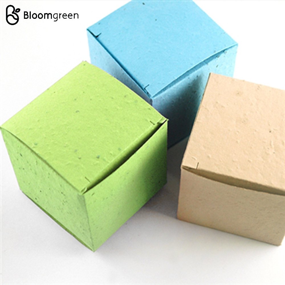 Square Seed Paper Gift Box, Packaging Type: 100