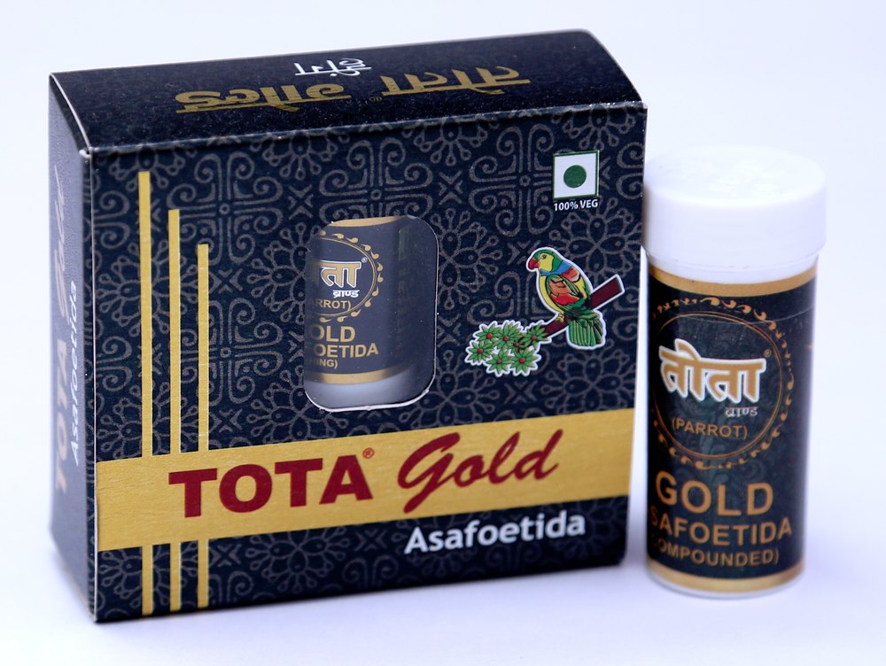 Tota Gold (Hing), Size: 7gm , Packaging: Packet