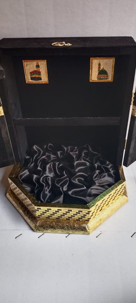 Black Wooden Decorative Box, For Home, Size/Dimension: 12X12