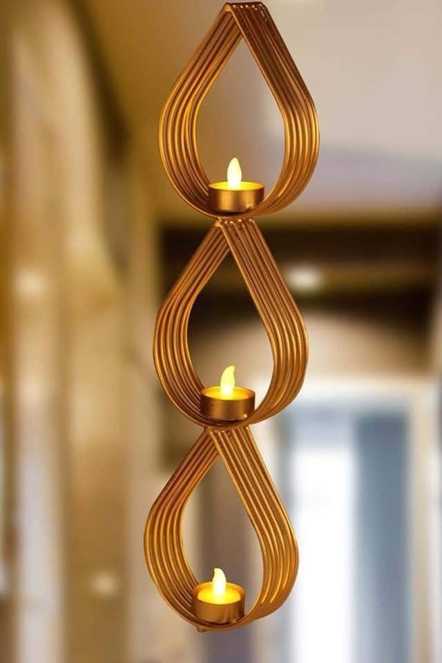 Iron Decorative Candle Stand img