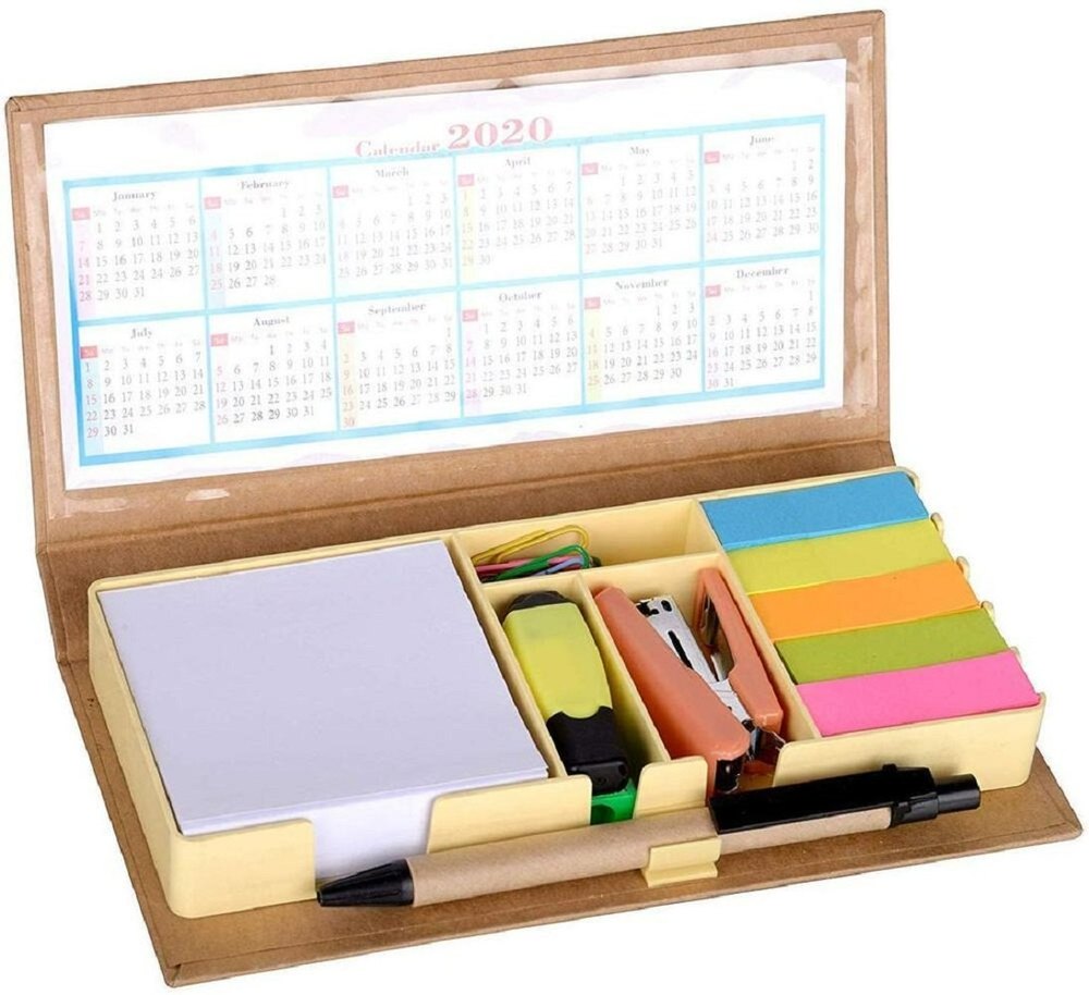 Plastic 8 Piece Corporate Stationery Gift Set, For Office, Banks And Hospital, Packaging Type: Box