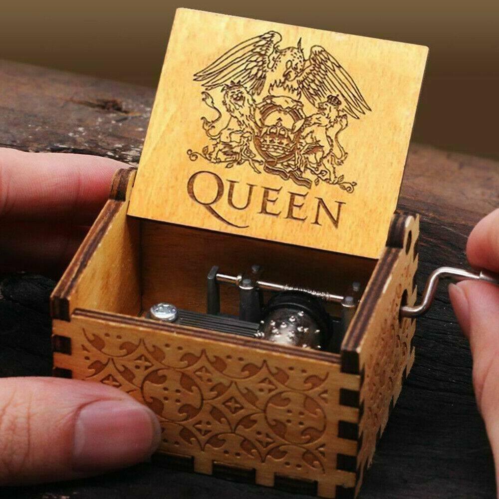 Brown Queen Music Box, For Gifting