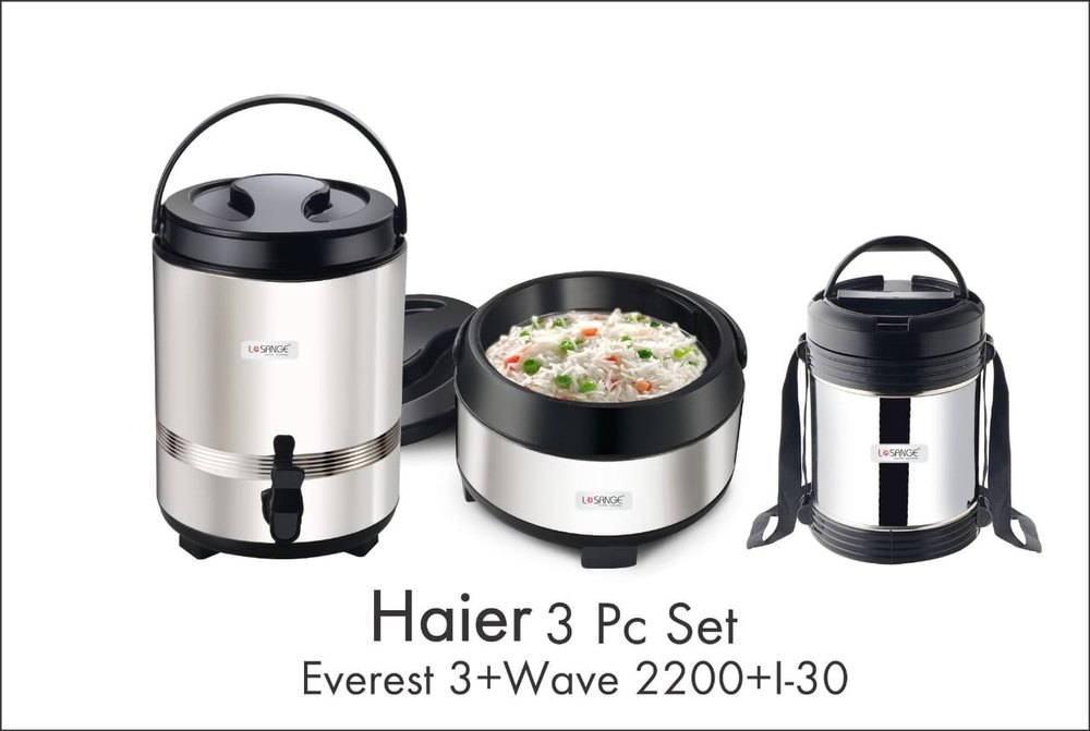 Stainless Steel Losange Haier 3 Piece Combo Set, For Gift Purpose