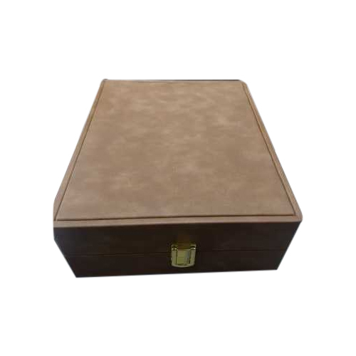 Leather Rectangle Jewelry Packaging Box