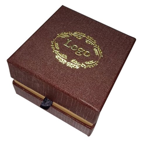 Square Velvet Earring Packaging Box, for Fabric Bangle Box