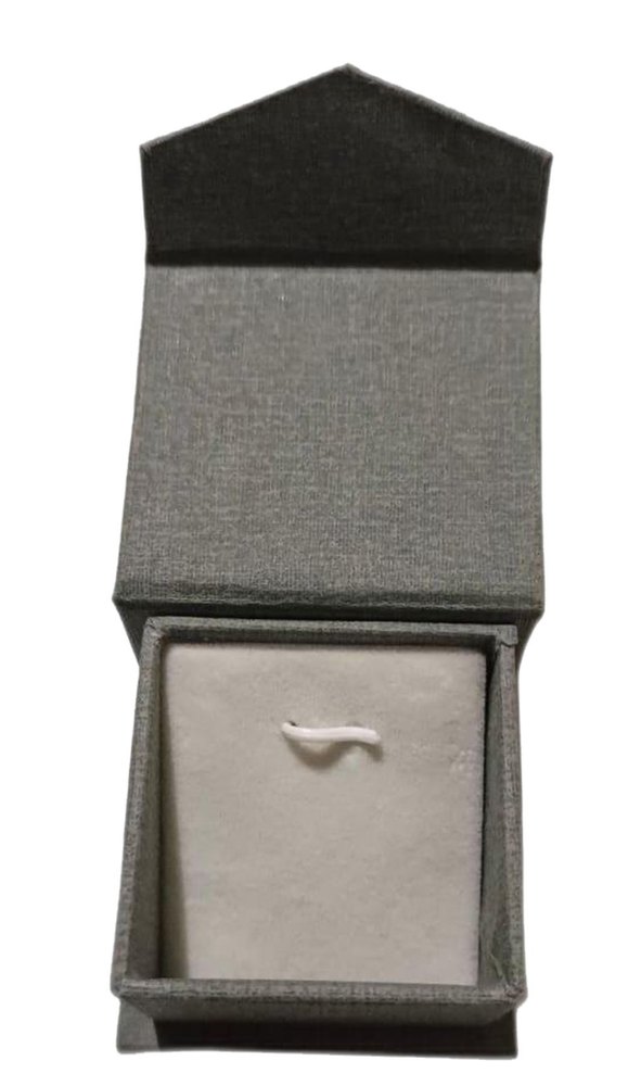 Rectangle Pendant Set Grey Jewelry Box, Size/Dimension: 5.5x4.2inch img